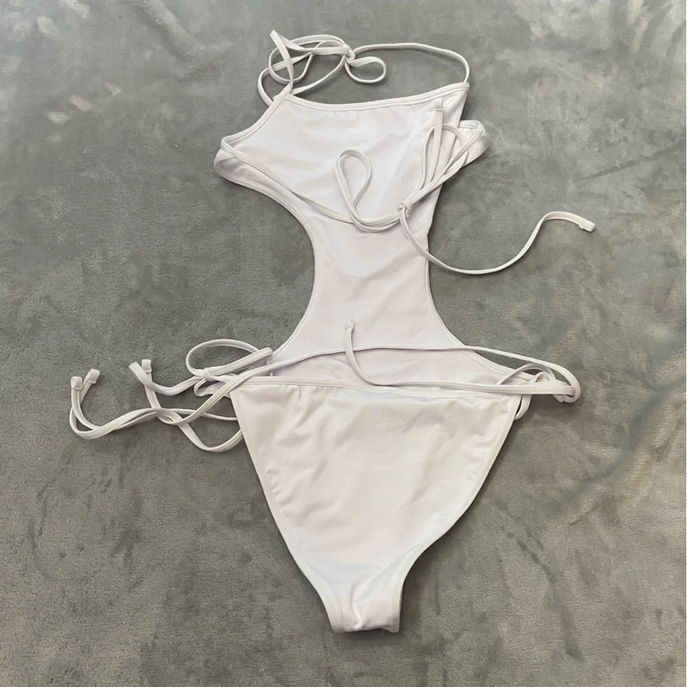 New! FRANKIES BIKINIS Victoria's Secret Icon One Piece monokini 4489